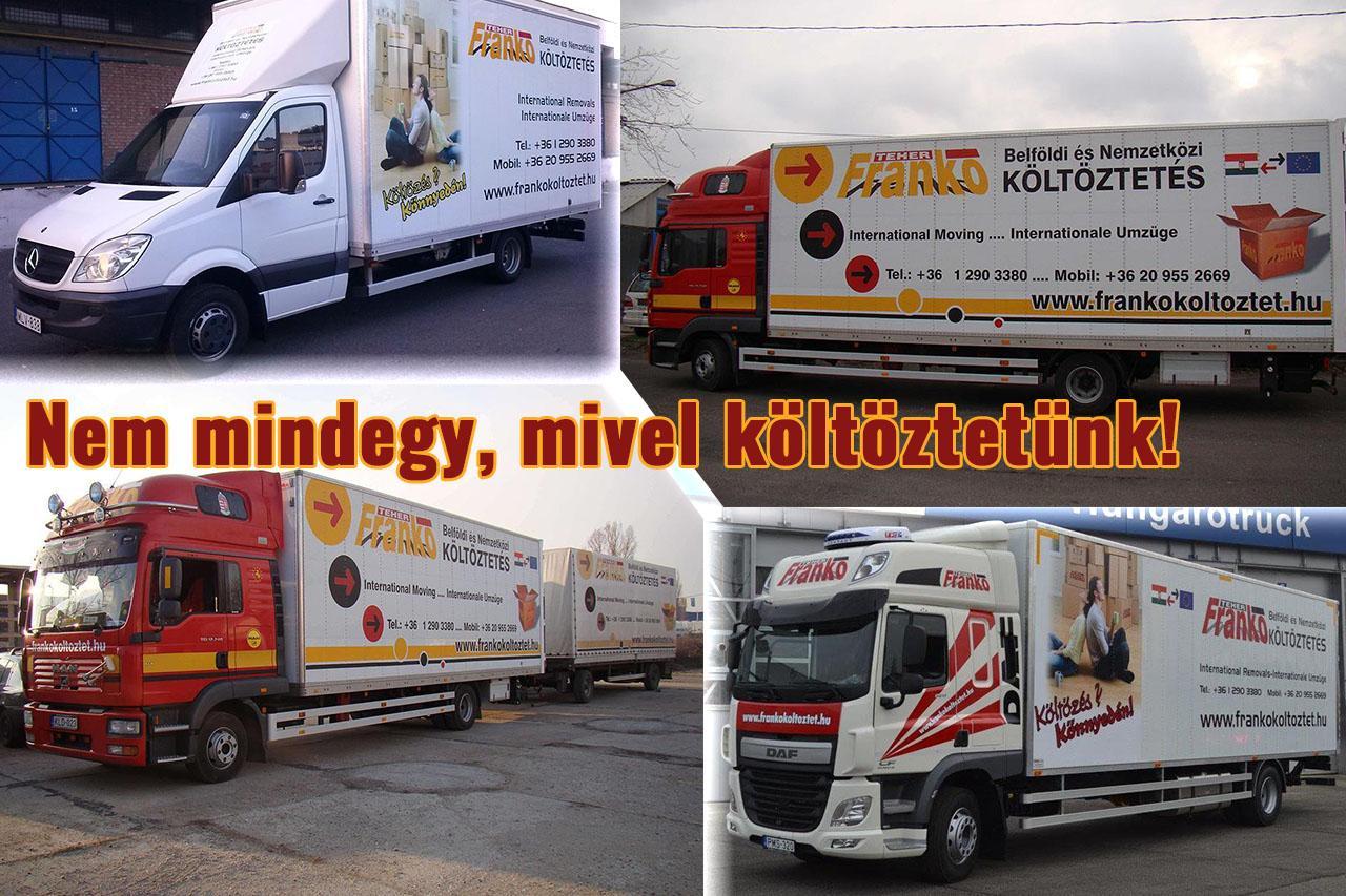 Profi költöztető céget keres? Nézze meg a gépkocsiparkot is!