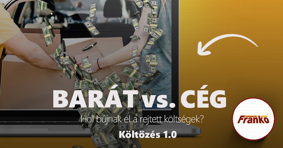 Költözés barátokkal vagy költöztetőcéggel? – a rejtett veszélyekről