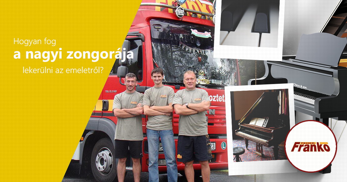 Hogyan fog a nagyi zongorája lekerülni az emeletről?