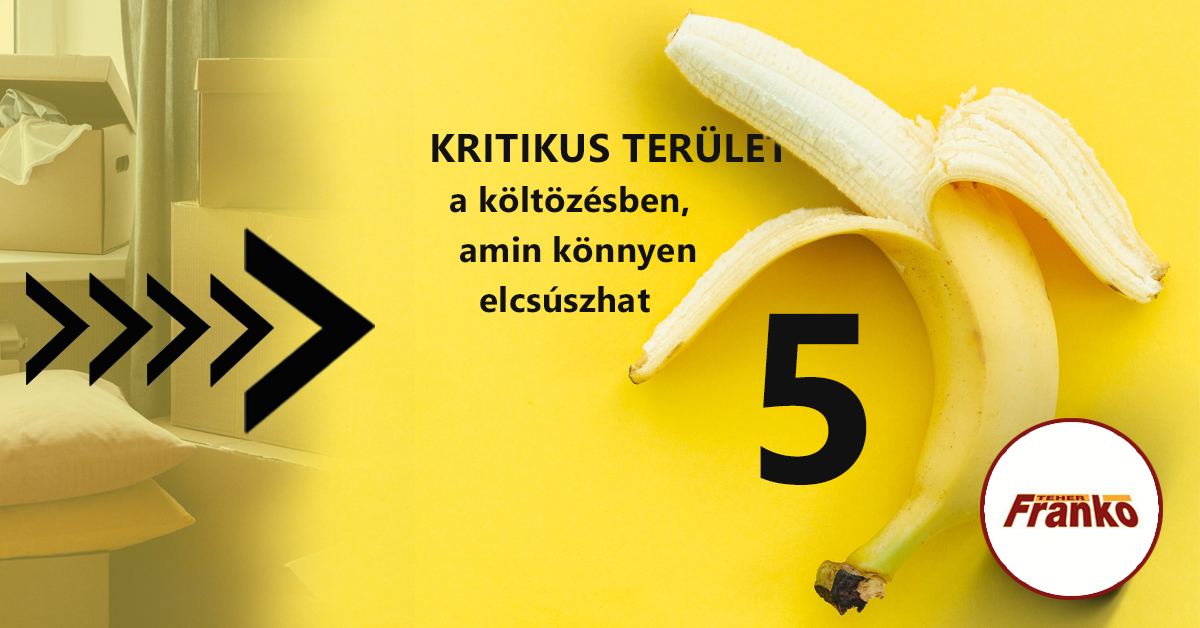 5 kritikus terület a költözésben, amin könnyen elcsúszhat