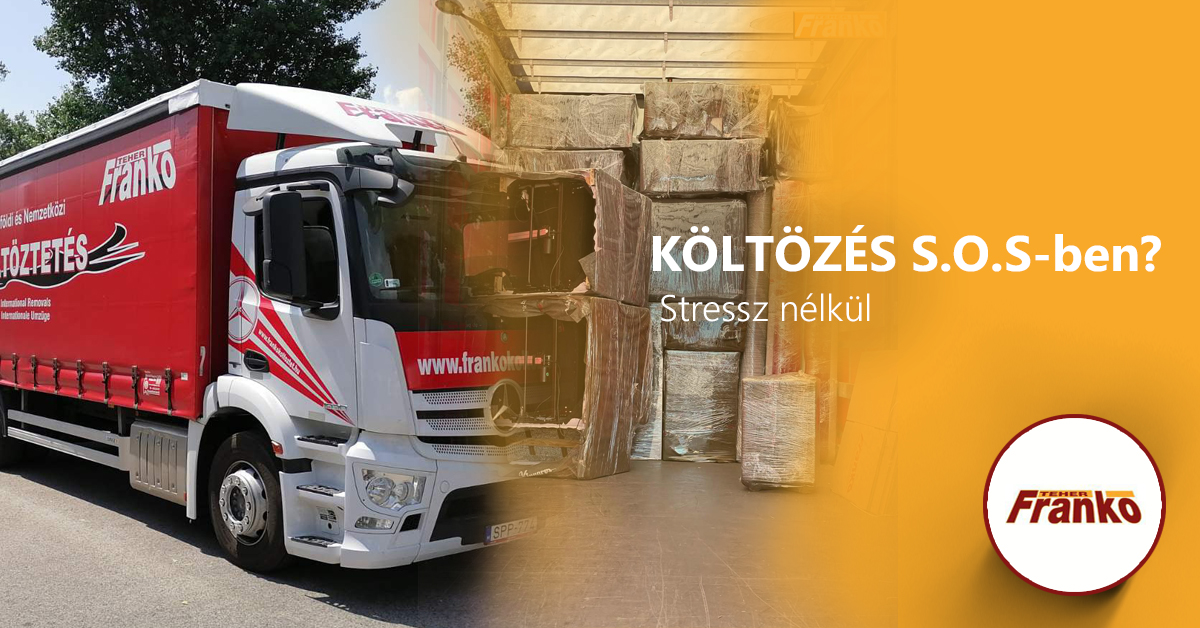 S.O.S költöztetés – hogyan minimalizáljuk a káoszt?
